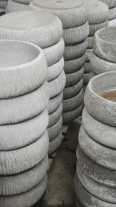chậu xi măng chữ nhật 120x40x40 giá tốt