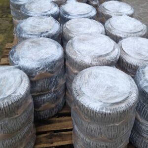 chậu xi măng dáng trứng trồng cây ăn trái