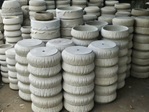 xưởng sản xuất chậu xi măng