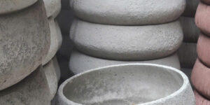 chậu xi măng giao lắp tận nơi nội thành