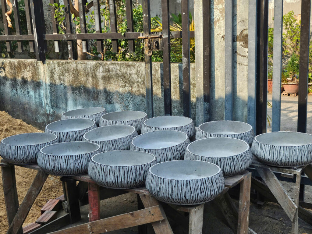 chậu trồng hoa cam kết bền màu 2 năm