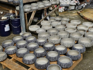 chậu xi măng cho cây lưỡi hổ trong nhà