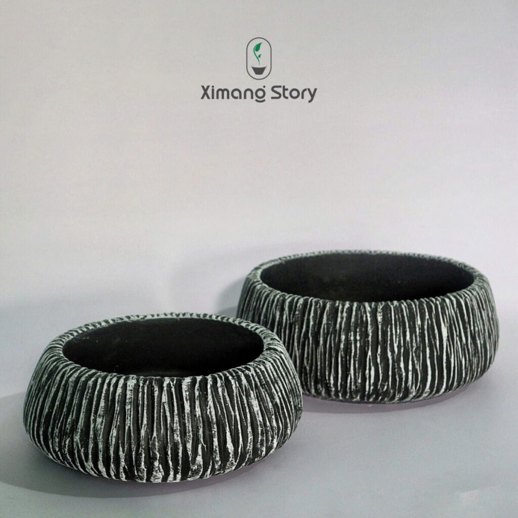 chậu trồng hoa cho cẩm tú cầu mát