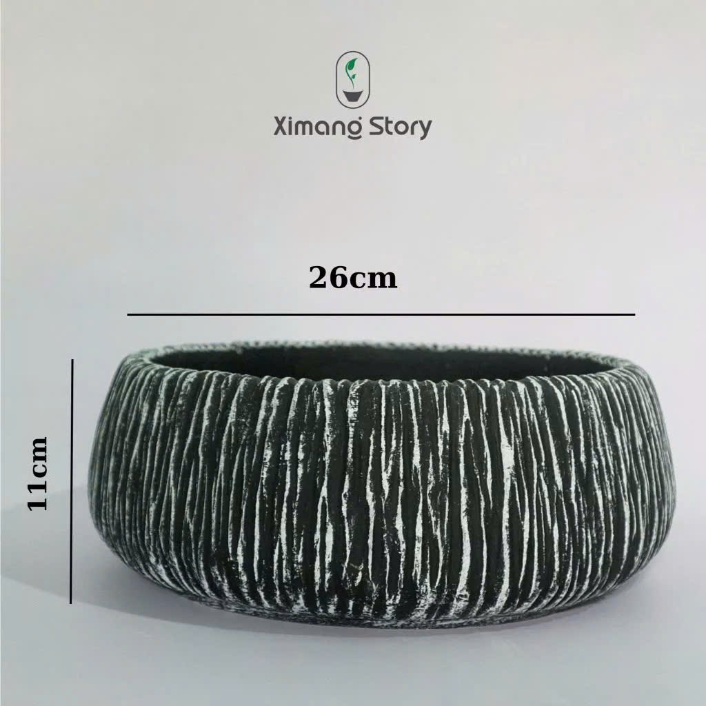 chậu xi măng vuông 30x30x30 giá rẻ