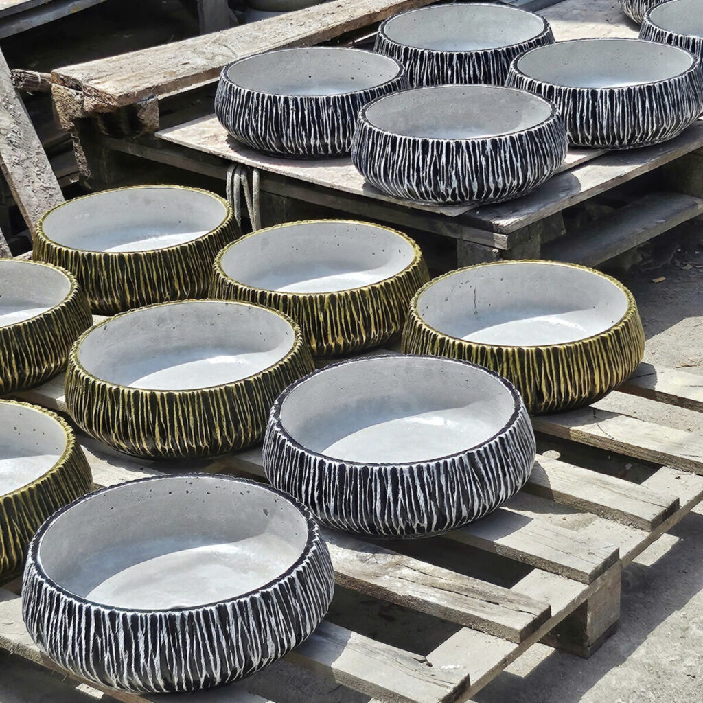 chậu xi măng chiết khấu số lượng lớn