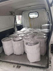 chậu xi măng mỏng nhẹ dễ di chuyển