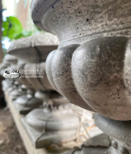 chậu xi măng phối cát hạt mịn đẹp