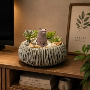 chậu cây handmade